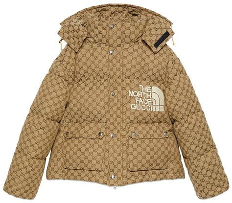 Gucci x The North Face Print Jacket Beige/Ebony 